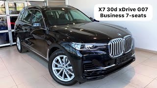 🇺🇸 Презентация BMW X7 G07 30d xDrive Business 7-seats