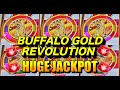 HUGE JACKPOT HANDPAY: BUFFALO GOLD REVOLUTION SLOT