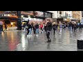 Beat boxing in London streets