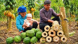Grandma taught me to eat papaya stem… the result shocked everyone