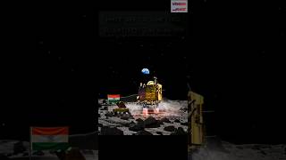 India on the Moon | ISRO creates History by soft landing Chandrayaan 3 #isro  #chandrayaan3 #shorts screenshot 5