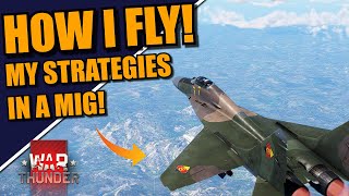 War Thunder Showing HOW I FLY in the German MiG-29 9.12A! Strategies & tactics to do BVR and MORE!