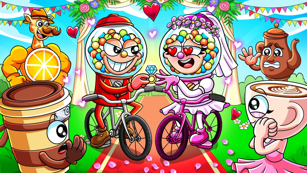 CHICLETEIRA BICICLETEIRA Get MARRIED! | Italian Brainrot Animation