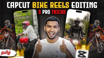 Capcut bike reels editing tutorial TAMIL |  TOP 5 REELS editing tricks 😮 @PhotographyTamizha