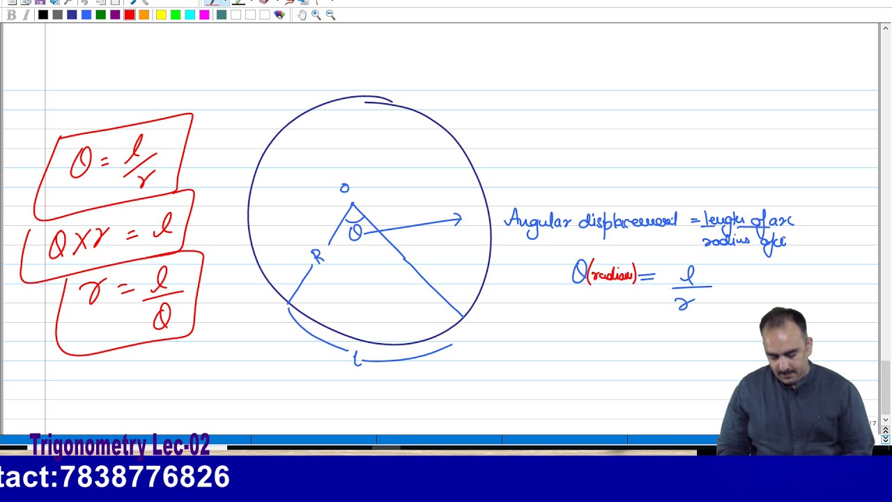 Trigonometry Class 11 Lec 02 by Sameer Kohli sir - YouTube
