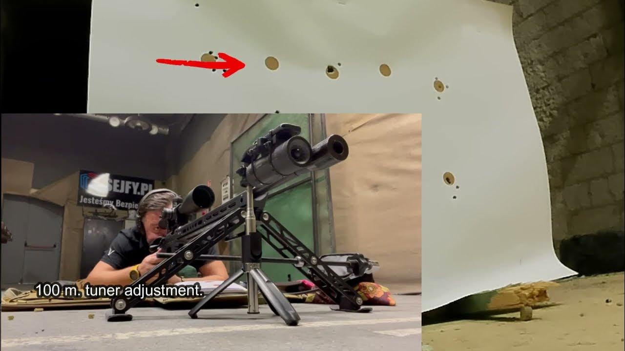 Victrix Venus Small Bore shooting, tuner adjustment. 100 m. YouTube