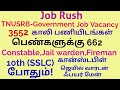 Government job vacancy detail - TNUSRB