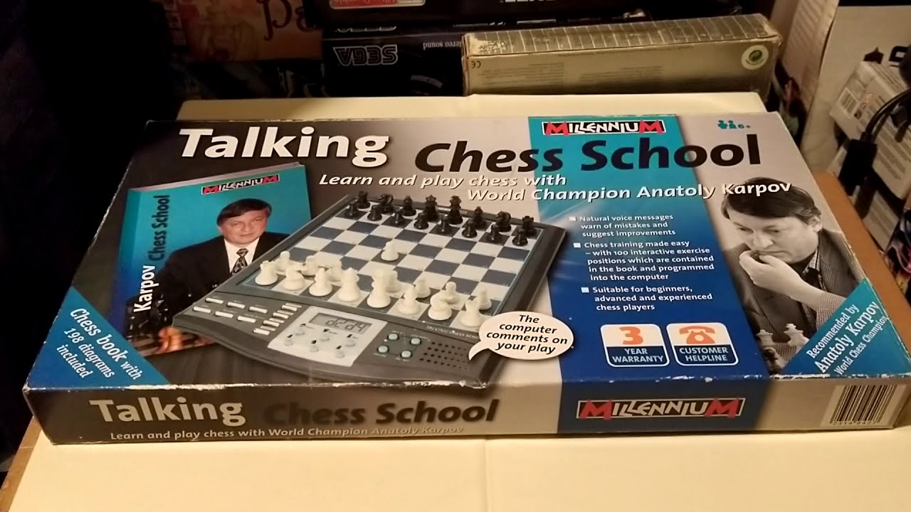 The Millennium Karpov Chess School Chess Computer