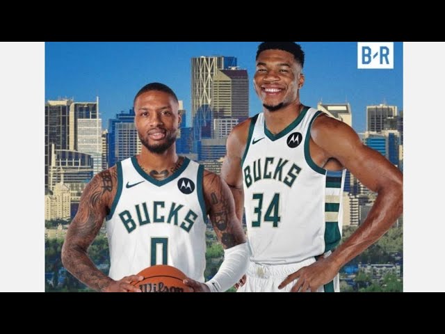 Damian Lillard Shares First Selfie In Bucks Jersey