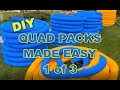 DIY FRENCH DRAIN Quad Pack Made Easy - Part 1 of 3