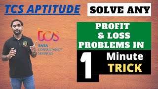 TCS NQT Aptitude : Profit & Loss | 1min for Any Profit and Loss Problem | Short tricks screenshot 4