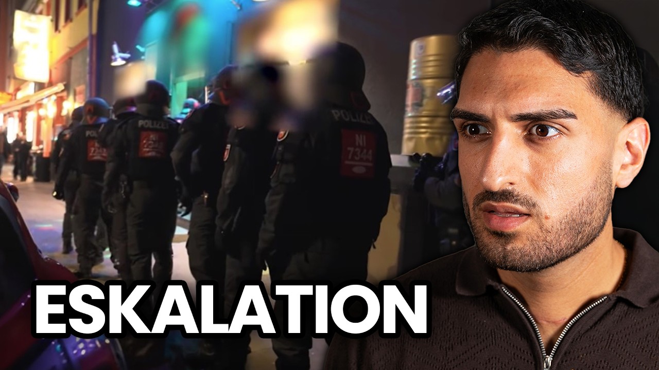 POLIZEIRAZZIA IM ROTLICHTMILLIEU!..