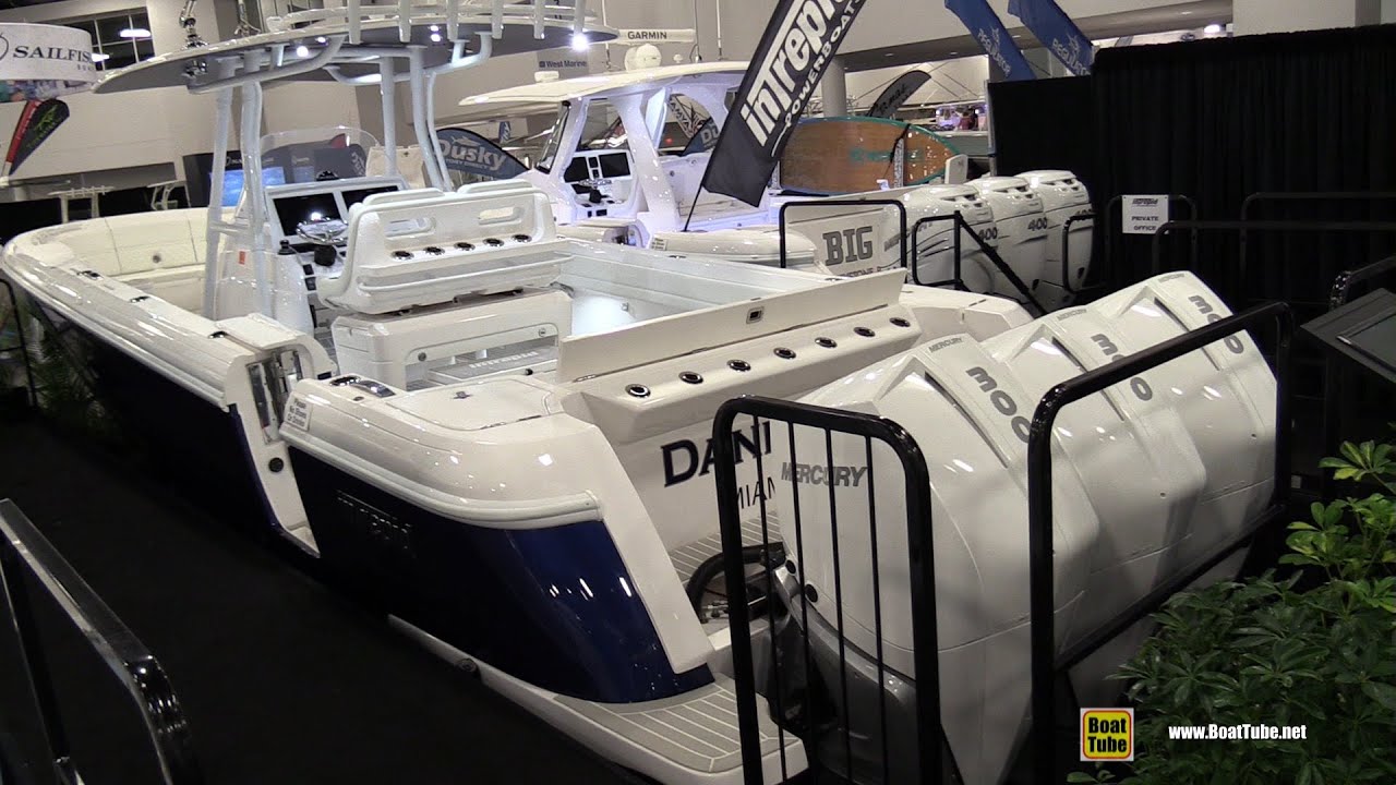 2022 Intrepid 375 Nomad SE Center Console - Walk Through Tour - 2022 Miami Boat Show