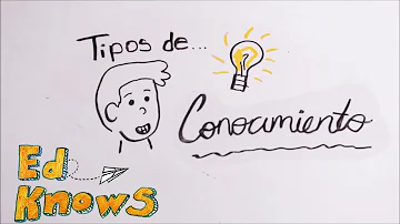 ¿Cuáles son los tipos de conocimiento más importantes?