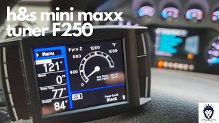 h&s mini maxx tuner|How to Tune Your F250 Diesel