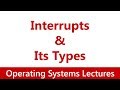 Operating System #14 What is an Interrupt? Types of Interrupts