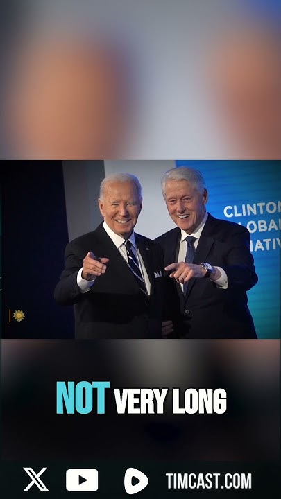 Bill Clinton Says Biden's Health Was GREAT - YouTube