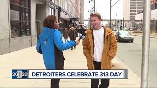 Detroiters celebrate 313 day