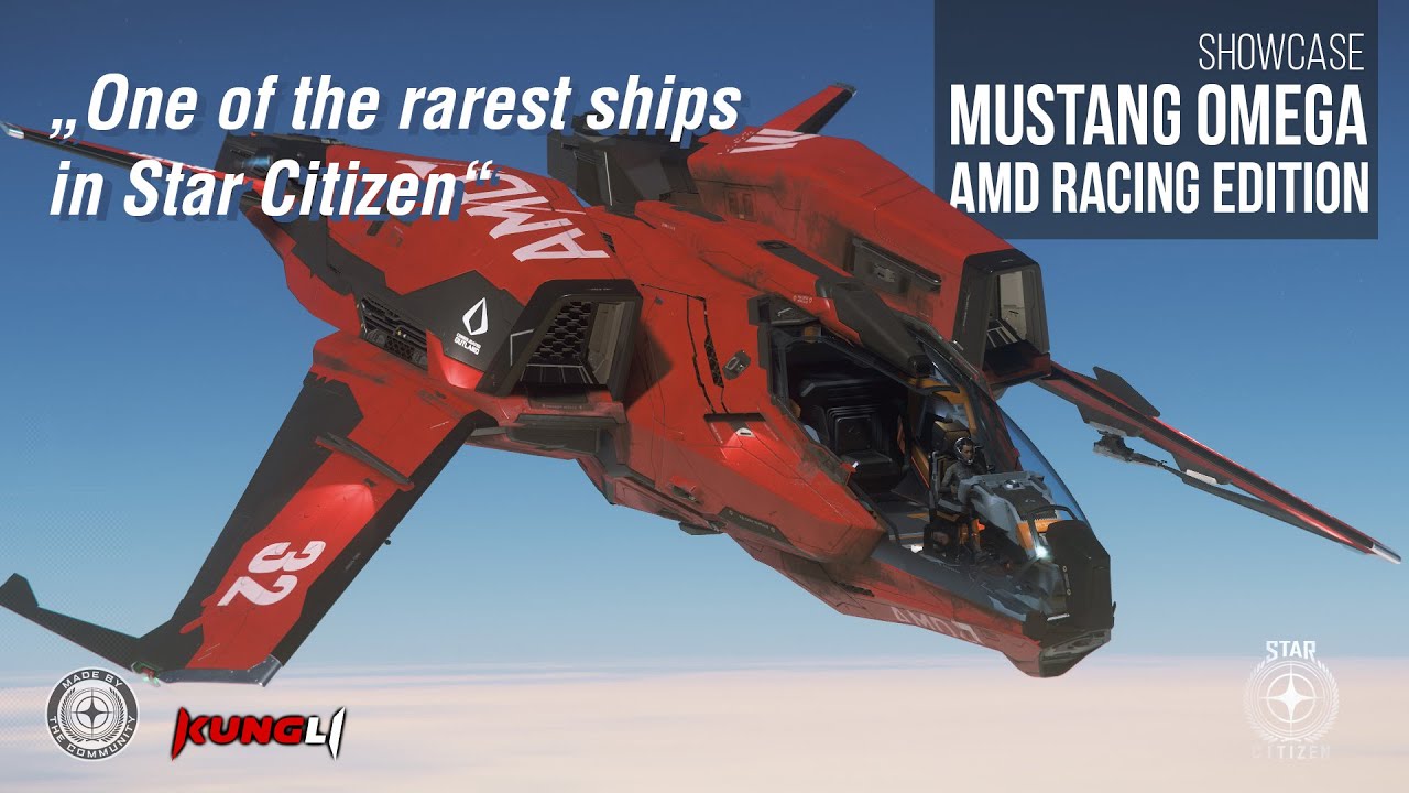 C.O. Mustang Omega - Ship Showcase | Star Citizen - YouTube