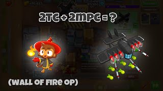 【Bloons TD 6】2MPTC with Flying Fortress and Wall of Fire!