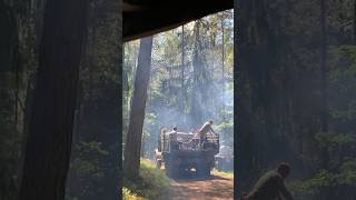 An old soviet truck on a dirt tour in the forest with tourists! #tourists #tourism #tour #trip Resimi
