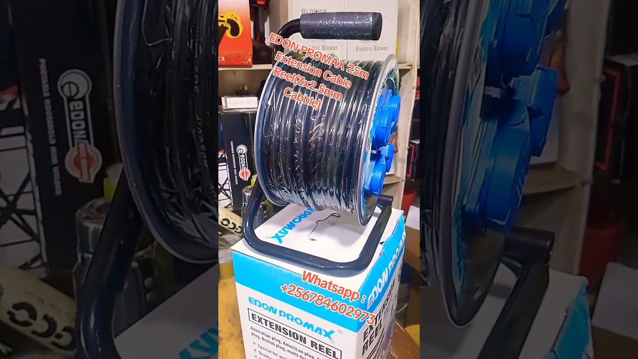 Edon Promax-25m-Extension Cable Reel(3x2.5mm Cable)