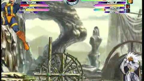 MvC2 Online (360): Brett (MSP) vs Phocus (Sent/Cab/Mag) 10 .:9.1.10:.