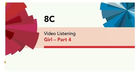 English File 4thE - Pre Intermediate - Video Listening - 8C Girl - Part 4