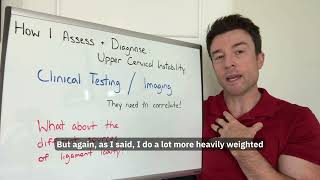 How I Assess & Diagnose Upper Cervical Instability | It’s not complicated!