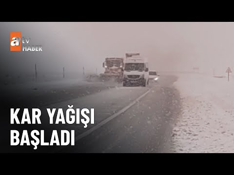 Kars’a lapa lapa kar yağdı - atv Ana Haber 17 Kasım 2023