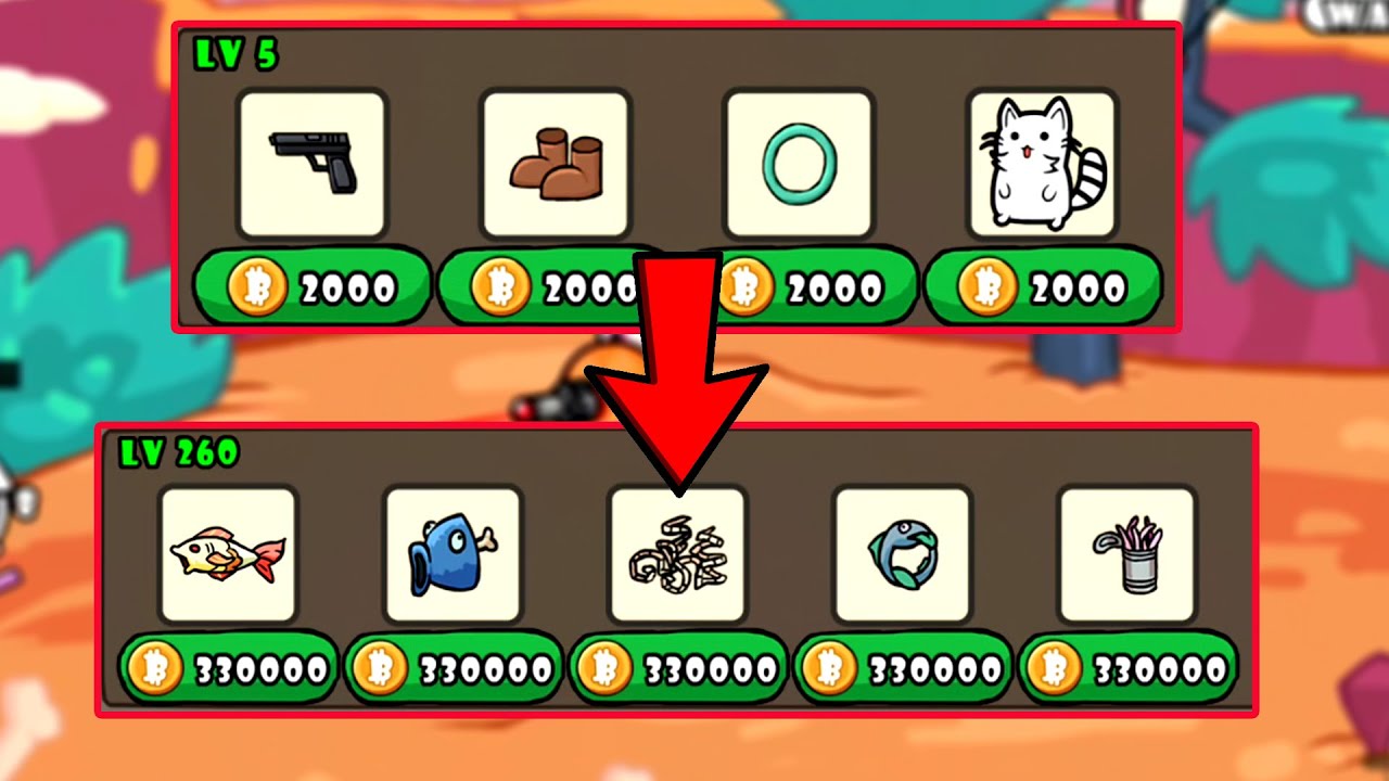 One Gun: Stickman All Items Available in Shop