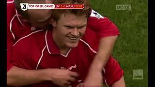 2001 11 04 Liverpool v Manchester United LFCTV   Top 100   21