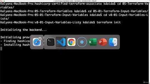 51. Terraform Input Variables   Complex Constructor of Type List