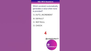 Sql interview questions and answers | Oracle sql interview questions |dbms mcq for competitive exams