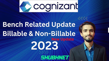 cognizant Bench related Update | Billable and Non Billable Update by @shubhneet_tiwari