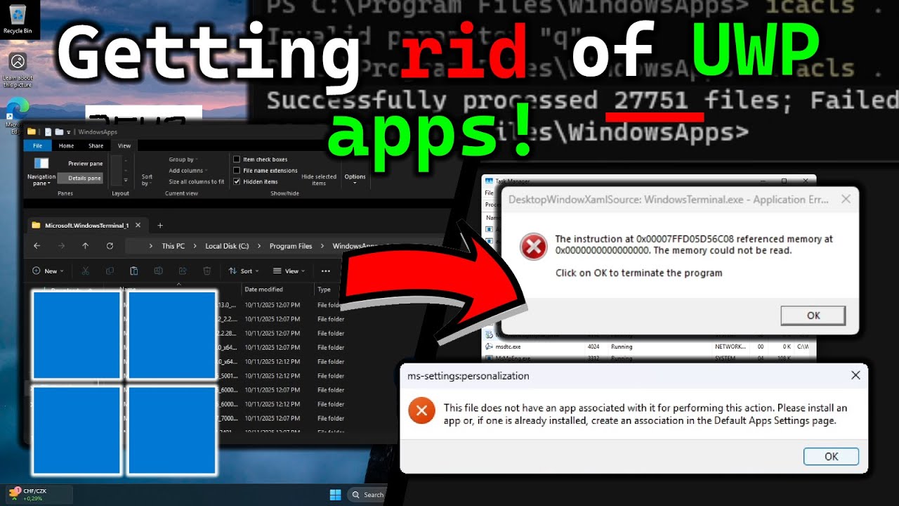 Windows 11 without UWP Apps