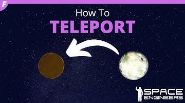 How To TELEPORT IN Space Enigneers