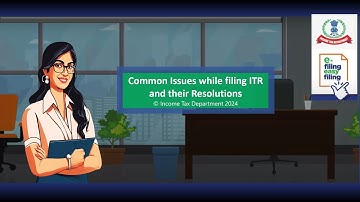 Common Issues while filing ITR and their Resolutions