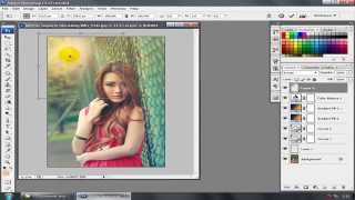 Retouch Soft and Blend Light Tutorial Photoshop screenshot 2