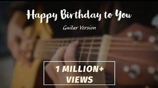 Happy Birthday To You Guitar Instrumental