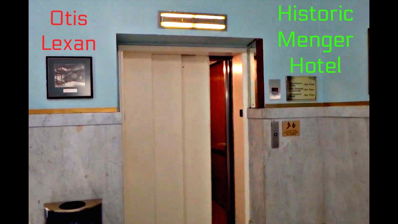 Second Vintage Otis Lexan Elevator Menger Hotel Victorian Lobby San Antonio, TX YouTube