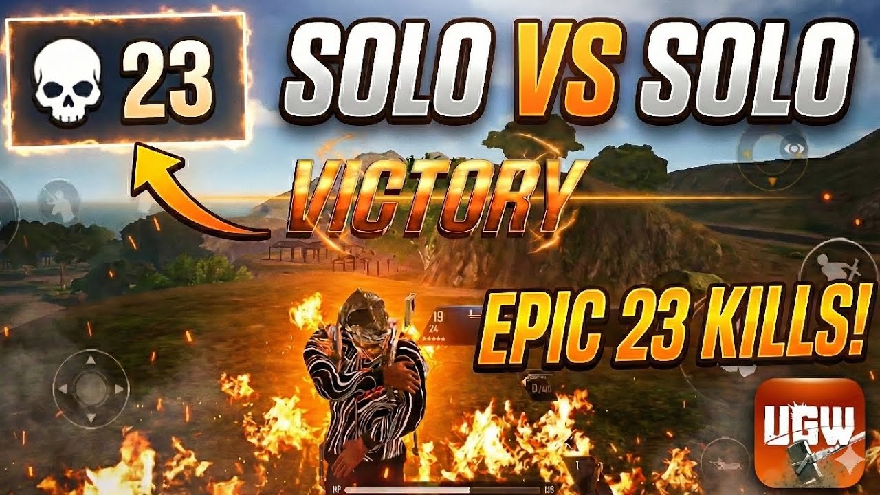 KILLED A PRO PLAYER? 😱 23 Kills in Hardest Lobby! | UGW Gameplay 🔥🔥