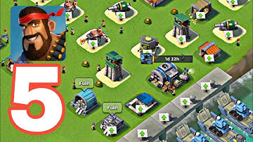 Boom Beach- Gameplay Walkthrough Episode 5 (iOS, Android)