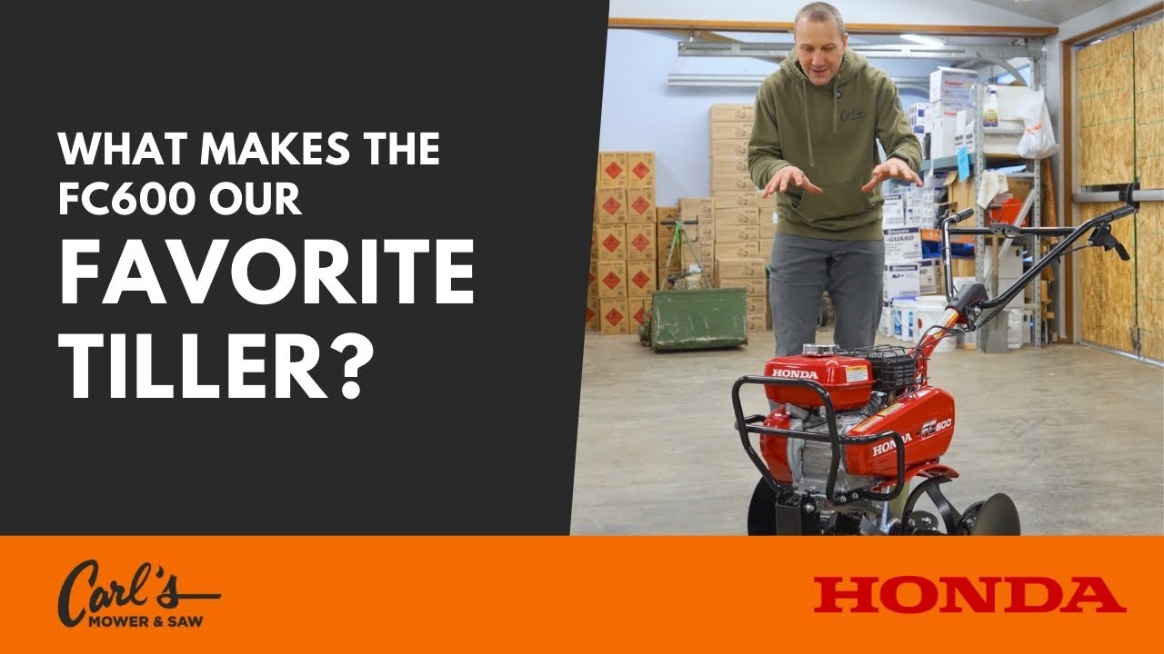The Perfect Tiller for Garden Maintenance – Honda FC600