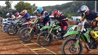 Disputa até a ultima volta na corrida das 450cc no Velocross - Vx1 foi show de roda