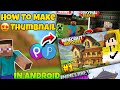 Make INSANE Minecraft Survival Thumbnails on Mobile! 😱 Super Easy