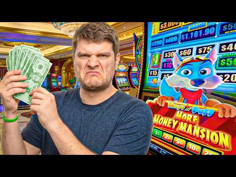 I SWORE I Would Never Play this Slot Machine Again! (MORE MONEY MANSIONS)