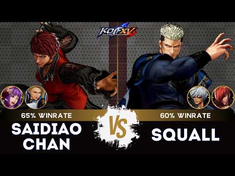 KOF XV ▰ SAIDIAOCHAN (Mature/Vice/Athena) 🆚 SQUALL (K'/Iori/Goenitz) 🎞️Replay Match - 9/26