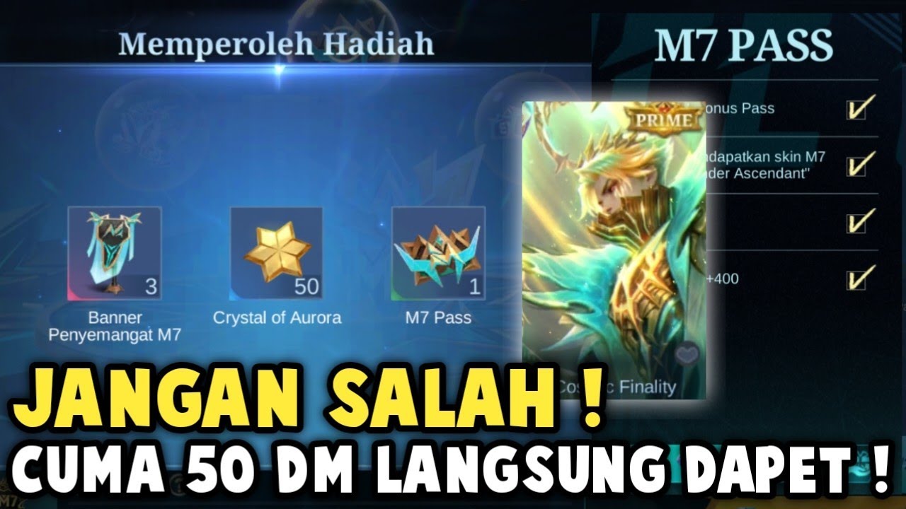JANGAN SALAH ! PILIH GACHA M7 SUPPORT CHEST ATAU BELI M7 PASS LANGSUNG