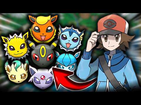 ZERANDO POKÉMON BLACK só com EEVEELUTIONS!🦊